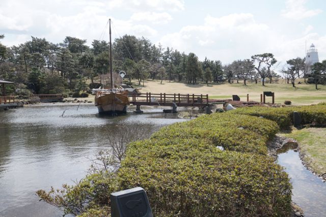 日和山公園の桜の様子　(4月1日現在)